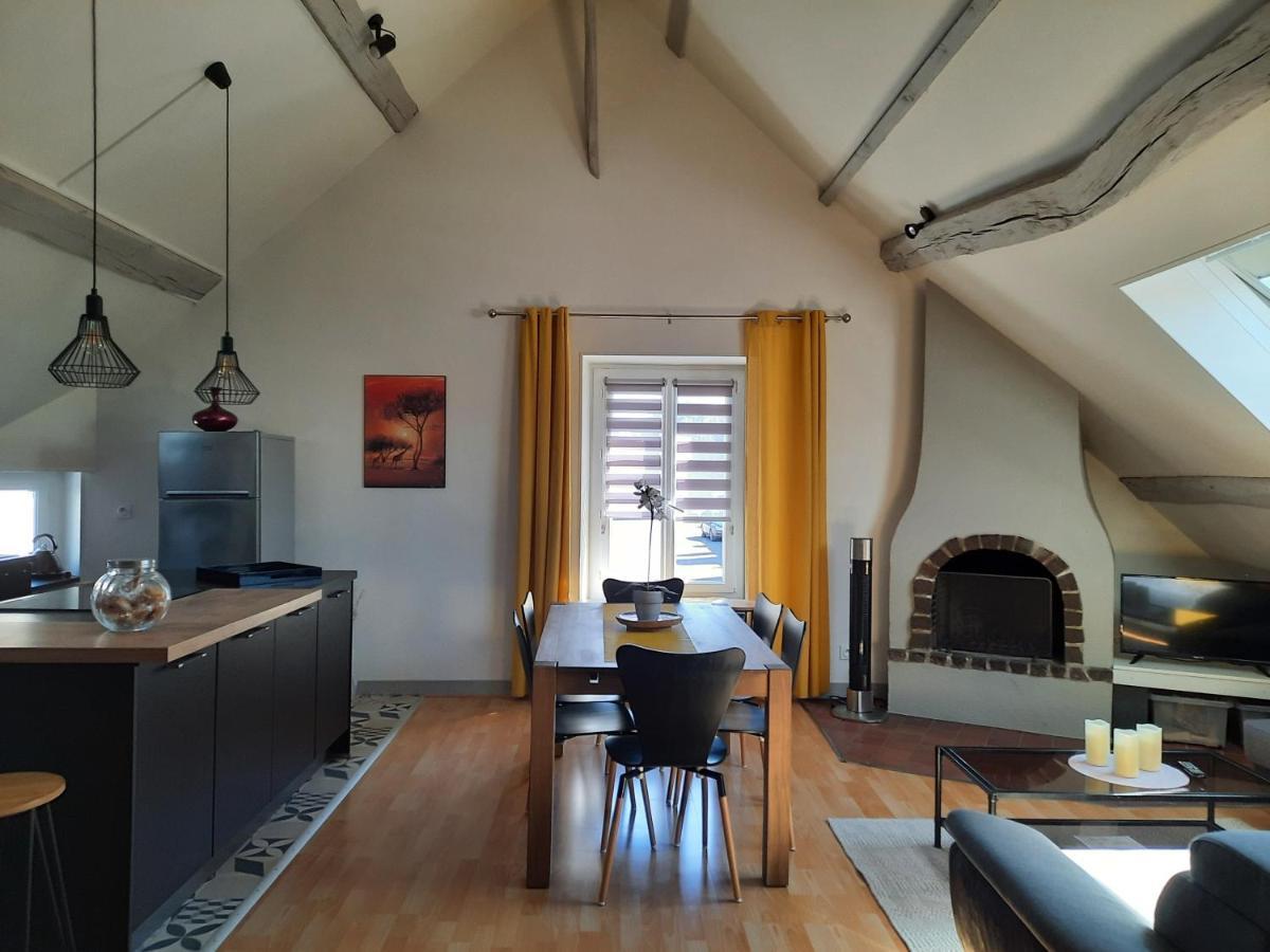 Grand Appartement Tout Confort Proche De Chambord Saint-Claude-de-Diray Exterior foto